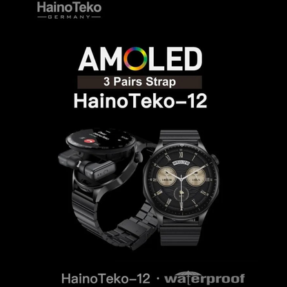 HainoTeko12 Waterproof Smartwatch