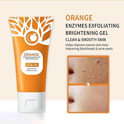 Orange Exfoliating Gel for Face & Body