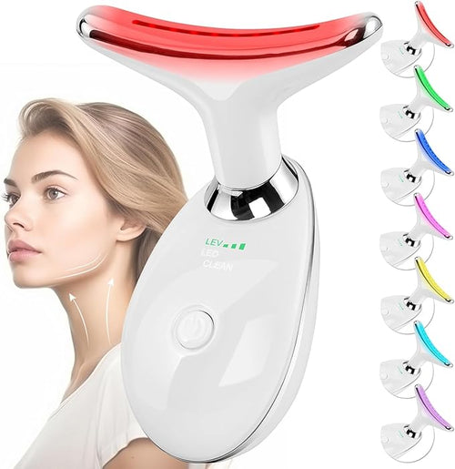 V-Shape Face Massager – 3-Mode EMS Lifting & 45°C Skin Tightening Device