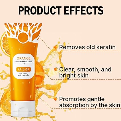 Orange Exfoliating Gel for Face & Body