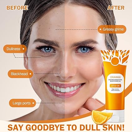 Orange Exfoliating Gel for Face & Body